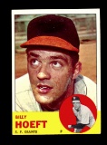 1963 Topps Baseball Card #346 Billy Hoeft San Francisco Giants