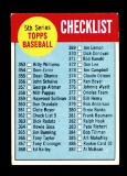 1963 Topps Baseball Card #362 5th Series Checklist 353-429
