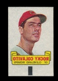 1966 Topps Rub-Offs Insert Rocky Colavito Cleveland Indians