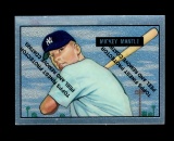 1996 Topps Baseball Card Reprint of The 1951 Bowman Mickey Mantle Baseball
