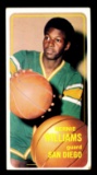 1970 Topps Basketball Card #122 Bernie Williams San Diego Rockets