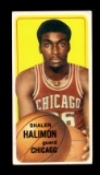 1970 Topps Basketball Card #127 Shaler Halimon Chicago Bulls. Has Small Cre