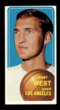 1970 Topps Basketball Card #160 Jerry West Los Angeles Lakers