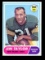 1968 Topps Football Card #160 Hall of Famer Jim Taylor Green Bay Packers