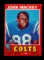 1971 Topps Football Card #175 Hall of Famer John Mackey Baltimore Colts