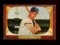 1955 Bowman Baseball Card #103 Hall of Famer Eddie Mathews Milwaukee Braves