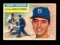1956 Topps Baseball Card #223 Randy Jackson Brooklyn Dodgers