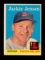 1958 Topps Baseball Card #130 Jackie Jensen Boston Red Sox