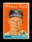 1958 Topps Baseball Card #320 Hall of Famer Whitey Ford New York Yankees