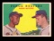 1959 Topps Baseball Card #212  Fence Busters: Aaron-Mathews
