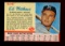 1962 Post Cereal Hand Cut Baseball Card #147 Hall of Famer Ed Mathews Milwa