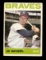 1964 Topps Baseball Card #35 Hall of Famer Ed Mathews Milwaukee Braves