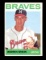 1964 Topps Baseball Card #400 Hall of Famer Warren Spahn Milwaukee Braves