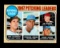 1968 Topps Baseball Card #9 National League Pitching Leaders: Ferguson Jenk