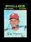 1971 Topps AUTOGRAPHED Baseball Card #49 Don Money Philadelphia Phillies