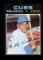 1971 Topps Baseball Card #350 Hall of Famer Billy Williams Chicago Cubs