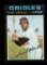 1971 Topps Baseball Card #640 Hall of Famer Frank Robinson Baltimore Oriole