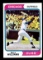 1974 Topps Baseball Card #110 Hall of Famer Billy Williams Chicago Cubs