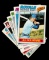 (6) 1977 Topps Baseball Cards (Rookies & Hall of Famers)