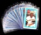 (20) 1971 Kelloggs Xograph 3-D Baseball Cards. Clemente Card Has Cracks