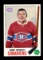 1969 Topps Hockey Card #1 Hall of Famer Gump Worsley Monteal Canadiens