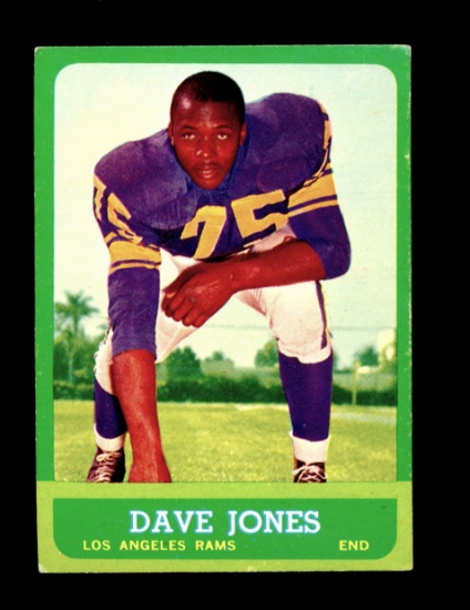 1963 Topps ROOKIE Football Card #44 Rookie Hall of Famer Dave "Deacon" Jone