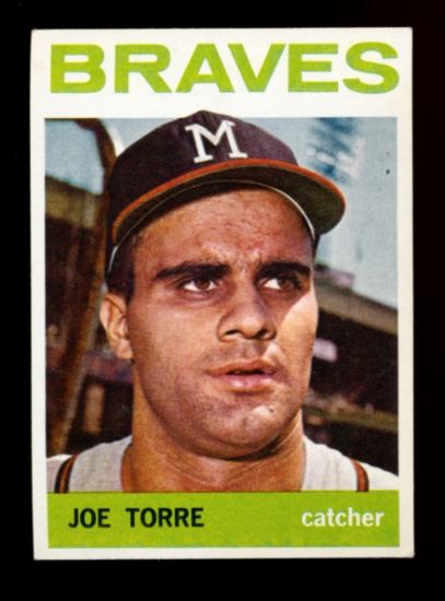 1964 Topps Baseball Card #70 Hall of Famer Joe Torre Milwaukee Braves