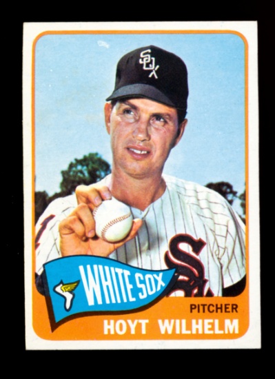 1965 Topps Baseball Card #276 Hall of Famer Hoyt Wilhelm Chicago White Sox