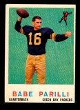1959 Topps Football Card #107 Babe Parilli Green Bay Packers