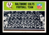 1965 Philadelphia Football Card #1 Baltimore Colt Team Card