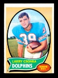 1970 Topps Football Card #162 Hall of Famer Larry Csonka Miami Dolphins