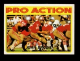 1972 Topps Football Card #124 John Brodie San Francisco 49ers