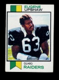 1973 Topps Football Card #50 Hall of Famer Eugene Upshaw Oakland Raiders