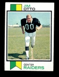 1973 Topps Football Card #461 Hall of Famer Jim Otto Oakland Raiders