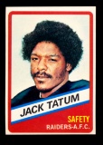 1976 Wonder Bread Football Card #20 Jack Tatum Oakland Raiders