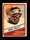 1976 Wonder Bread Football Card #23 Ken Riley Cincinnati Bengels