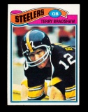 1977 Topps Football Card #245 Hall of Famer Terry Bradshaw Pittsburgh Steel