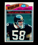 1977 Topps Football Card #480 All Pro Hall of Famer Jack Lambert Pittsburgh