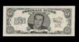 1962 Topps Football Bucks Insert #30 Hall of Famer Jim Taylor Green Bay Pac