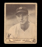 1940 Playball Baseball Card #18 Charley Gelbert Washington Senators. Low Gr