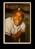 1953 Bowman Color Baseball Card #3 Sam Jethro Boston Braves