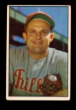 1953 Bowman Color Baseball Card #28 Forest 