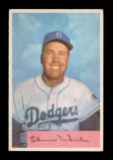 1954 Bowman Baseball Card #170 Hall of Famer Duke Snider Brooklyn Dodgers