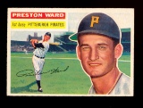 1956 Topps Baseball Card #328 Preston Ward Pittsburgh Pirates