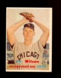 1957 Topps Baseball Card #330 Jim Wilson Chicago White Sox