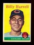1958 Topps Baseball Card #443 Billy Harrell Cleveland Indians