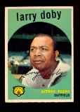 1959 Topps Baseball Card # Hall of Famer Larry Doby Detroit Tigers