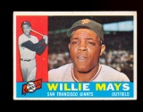 1960 Topps Baseball Card #200 Hall of Famer Willie Mays San Francisco Giant