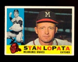 1960 Topps Baseball Card #515 Stan Lopata Milwaukee Braves