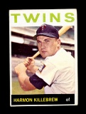 1964 Topps Baseball Card #177 Hall of Famer Harmon Killebrew Minnesota Twin